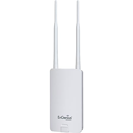EnGenius ENS202EXT IEEE 802.11n 300 Mbit/s Wireless Access Point - 2 x Network (RJ-45) - Ethernet, Fast Ethernet - Wall Mountable, Mast-mountable, Pole-mountable