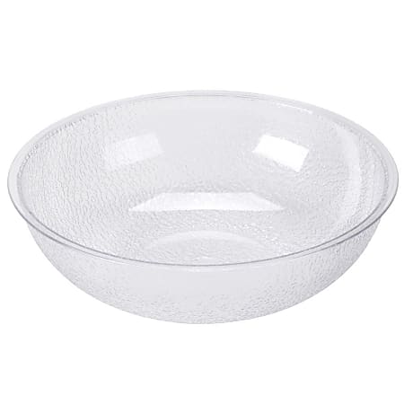 Round Plastic Serving Bowl, Large