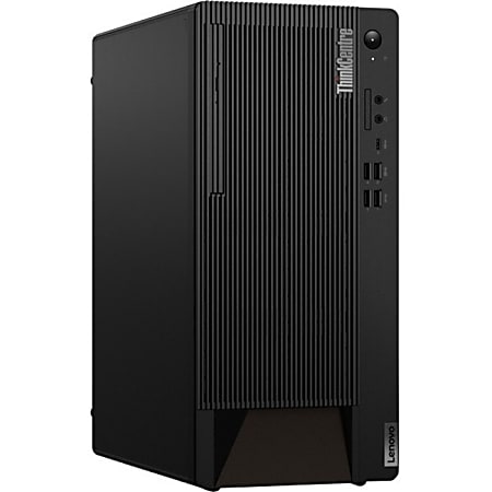 Lenovo ThinkCentre M90t 11CY001AUS Desktop Computer - Intel Core i7 i7-10700 Octa-core 2.90 GHz - 16 GB RAM- 1 TB SSD - Tower - Raven Black - Windows 10 Pro 64-bit - AMD Radeon 520 2 GB GDDR5 - DVD-Writer - 500 W