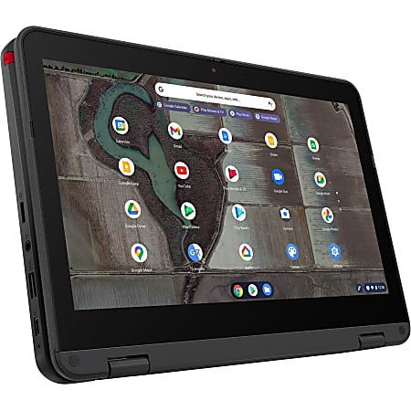 Lenovo 500e Chromebook Gen 3 82JB0002US 11.6" Touchscreen 2 in 1 Chromebook - HD - 1366x 768 - Intel Celeron N5100 (4 Core) 1.10 GHz - 82JB0002US