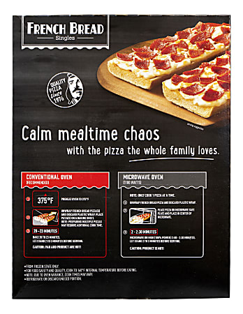 Red Baron Deep Dish Pizza Singles Variety Pack 4 CheesePepperoni 70.56 Oz  Box Of 12 - Office Depot