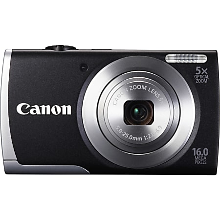 Canon PowerShot A2600 16 Megapixel Compact Camera - Black