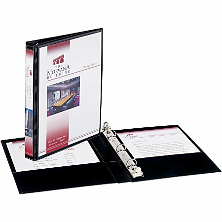 Small 3 ring binder top