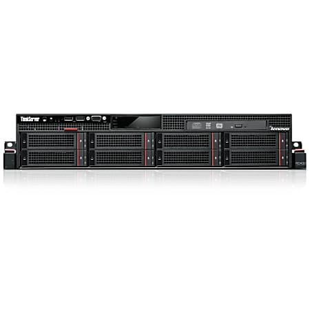 Lenovo ThinkServer RD430 3064G2U 2U Rack Server - 1 x Intel Xeon E5-2407 Quad-core (4 Core) 2.20 GHz - 4 GB Installed DDR3 SDRAM - Serial ATA/300, 3Gb/s SAS Controller - 0, 1, 10 RAID Levels - 1 x 800 W