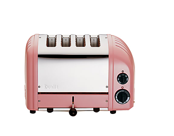 Dualit NewGen Extra-Wide Slot Toaster, 4-Slice, Petal Pink