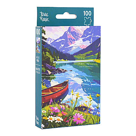 Brea Reese 100 Piece Mini Puzzle Lake Life 5 x 7 Total Qty 1 - Office Depot