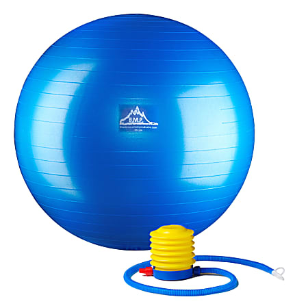 Black Mountain Products Pro Series Stability Ball, 65 cm, Blue