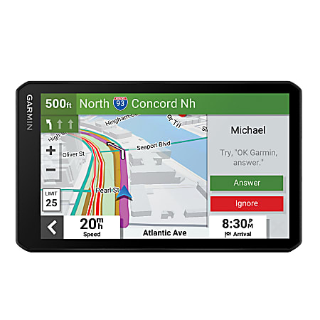 Garmin DriveCam 76 010-02729-00 7" GPS Navigator With Built-in Dash Cam, Bluetooth And Wi-Fi