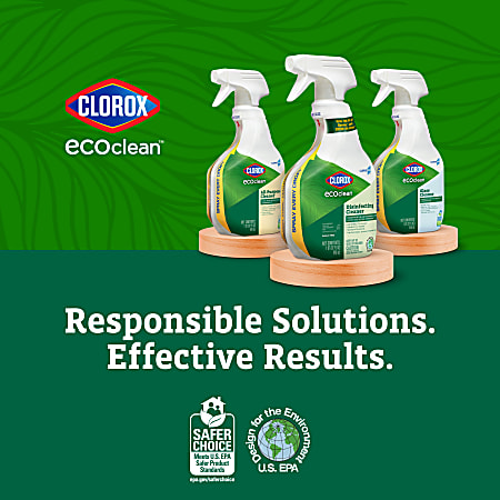 Clorox CloroxPro EcoClean Disinfecting Cleaner Spray Bottle
