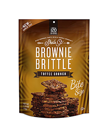 Brownie Brittle Toffee Crunch, 2.75 Oz