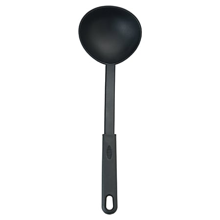 Winco Nylon Serving Ladle, 12", Black