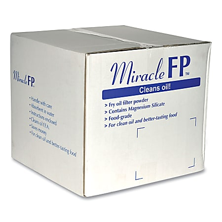 Filter Powder, For Fryer Oil, Loose Powder, 40 lb Box Filter Powder, For Fryer Oil, Loose Powder, 40 lb Box