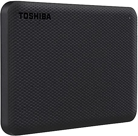 Toshiba Canvio Advance Portable External Hard Drive, 2TB, Black