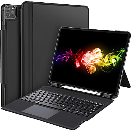 Codi Bluetooth Keyboard Folio Case w/ Track Pad for Apple iPad Pro 12.9" (Gen 4)