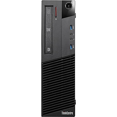 Lenovo ThinkCentre M83 10AM0007US Desktop Computer - Intel Core i5 i5-4570 3.20 GHz - 4 GB DDR3 SDRAM - 500 GB HDD - Windows 7 Professional 64-bit upgradable to Windows 8 Pro - Small Form Factor - Business Black
