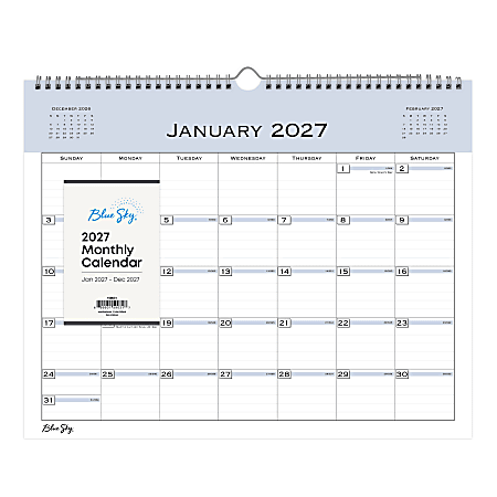 2027 Passages Standard Monthly Wall Calendar 15x12