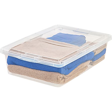 Iris 28 Quart Clear Storage Box