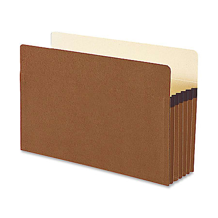 Smead® Redrope File Pockets, Legal Size, 5 1/4" Expansion, 30% Recycled, Redrope, Box Of 10