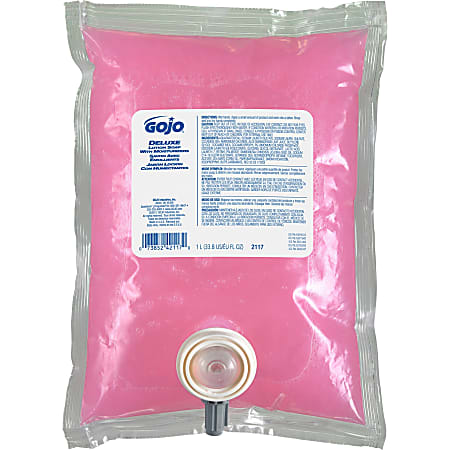 GOJO® NXT Deluxe Liquid Lotion Hand Soap, Light Floral Scent, 33.8 Oz Bottle