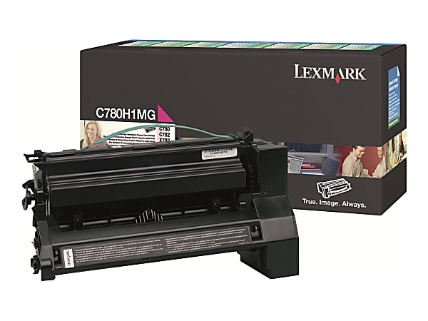 Lexmark™ C780H1MG Magenta Return Program Toner Cartridge
