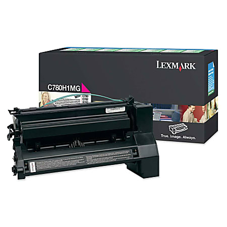 Lexmark™ C780H1MG Return Program Magenta Toner Cartridge