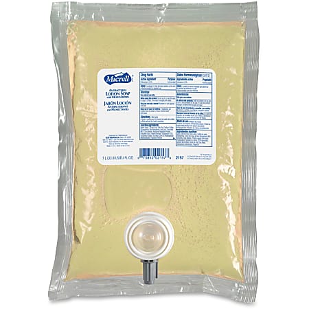 GOJO® Antibacterial Lotion Hand Soap, Citrus Scent, 40.5 Oz Refill