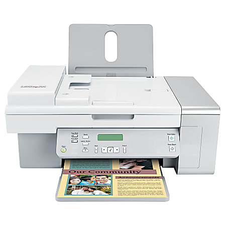 Lexmark™ X5410 Inkjet All-In-One Printer, Copier, Scanner