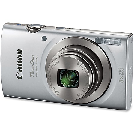 Canon PowerShot ELPH 180 20 Megapixel Digital Camera Silver