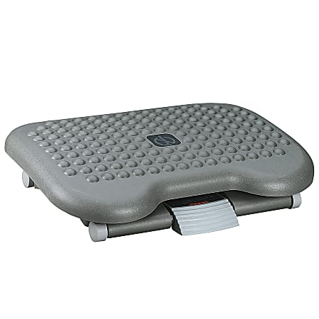 Valiant Heated Footrest with Adjustable Non-Slip Base for use under desk