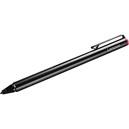 Lenovo Active Pen 2 Bluetooth Active Capacity Pen Black GX80N07825 - Office  Depot