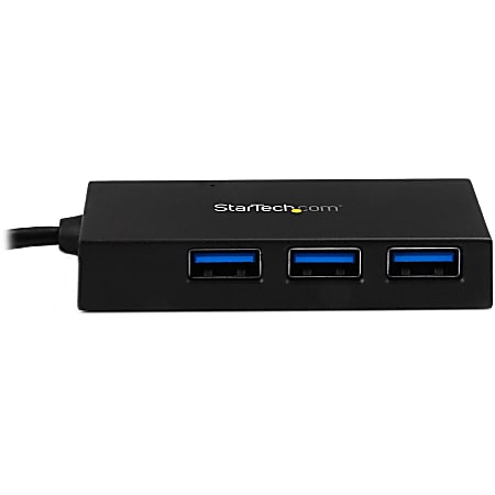 StarTech.com 4 Port USB C Hub - USB-C to 4x A - 5Gbps USB 3.0 - Bus Powered