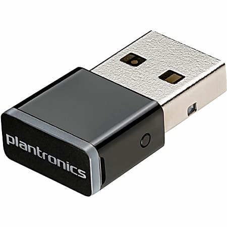 Poly BT600 Bluetooth Adapter for Desktop Computer/Bluetooth Headset - USB Type A - External