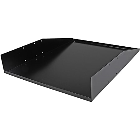 StarTech.com 2U Rack Mount Cantilever 2 Post Shelf - Mid/Center Mount Server Rack Cabinet Shelf - 150lbs / 68kg  - rack mount shelf - rackmount shelf - server rack shelf - 2 post rack shelf - 2u shelf