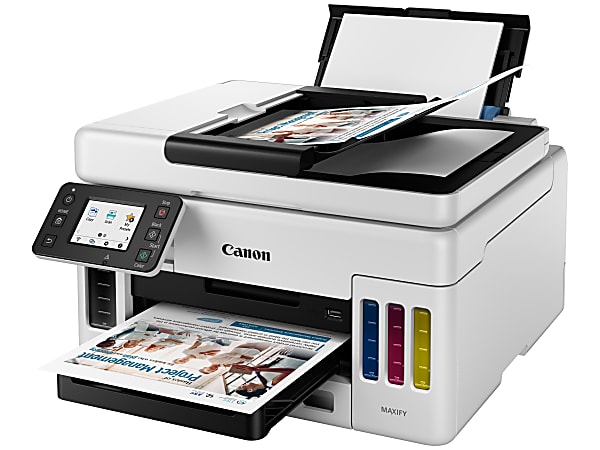 Canon MAXIFY GX6021 Wireless MegaTank Small Office Inkjet Canon MAXIFY GX6021 Wireless MegaTank Small Office Inkjet