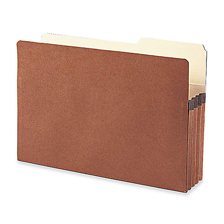 Smead® 2/5-Cut Top-Tab File Pockets, Legal Size, 3