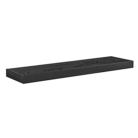 Eurostyle Barney Floating Shelf, 2”H x 36”W x 10”D, Wenge