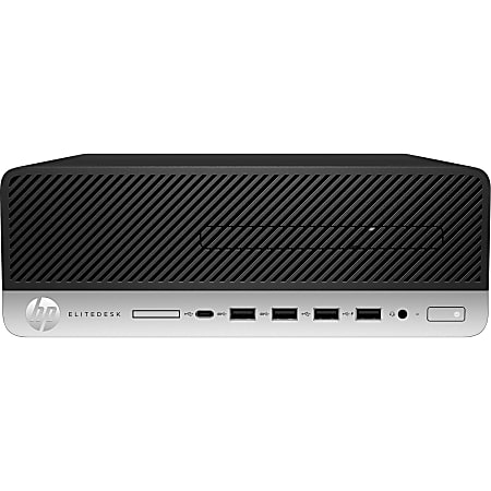 HP EliteDesk 705 G5 Desktop Computer AMD Ryzen 5 PRO 2nd Gen 3400G