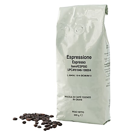 Espressione E.S.E. Whole Bean Coffee, Dark Roast, Dark Espresso Blend, 1.1 Lb Per Bag