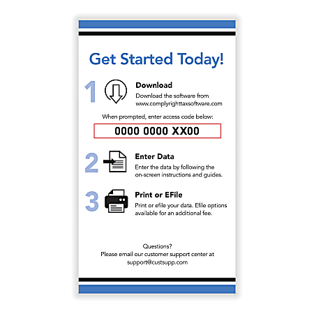 ComplyRight 2025 Affordable Care Act Software Download Card - Office Depot