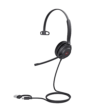 Yealink UH37 Mono UC USB-C/A Headset, Black