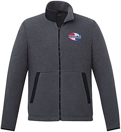 Custom embroidered sherpa pullover store