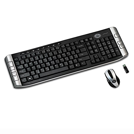 Gear Head KB5700W 2.4GHz Wireless Keyboard/Mouse Combo