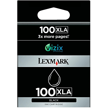 Lexmark No. 100XLA Ink Cartridge - Black - Inkjet - 510 Pages