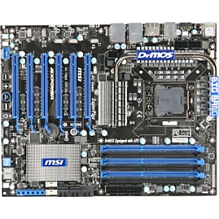 MSI Big Bang XPower Desktop Motherboard - Intel X58 Express Chipset - Socket B LGA-1366