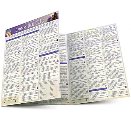 QuickStudy Guide, Essential Oils, Total Qty 1