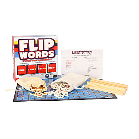 Continuum Games Flip Words Game, Grade 3 – 12