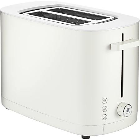 Zwilling Enfinigy 2-Slice 1-1/2" Extra Wide Slot Multi-Function Toaster, White