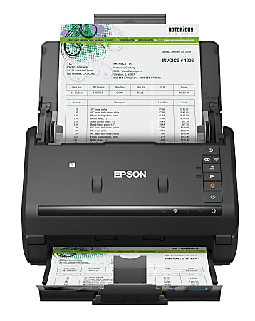 Epson® WorkForce® ES-500WR Wireless Color Document Scanner: Accounting Edition