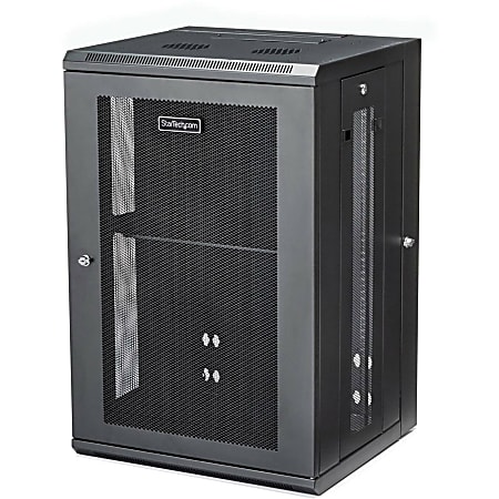 StarTech.com Wallmount Server Rack Cabinet - Hinged Enclosure