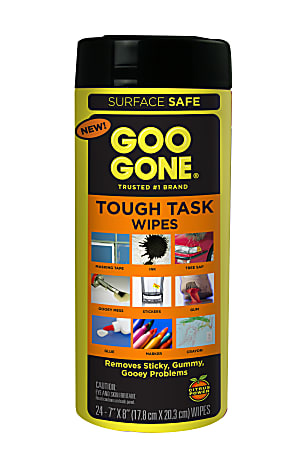 Goo Gone Heavy Duty Clean Up Wipes 75 Ct in the Paint Cleanup department at